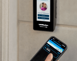 Smart video intercom with smartphone access app